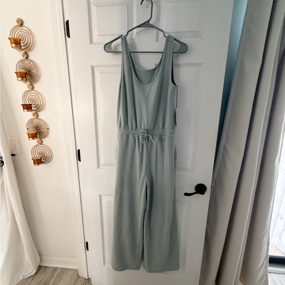 NWT ZYIA Sleeveless Jumpsuit-Sage Small